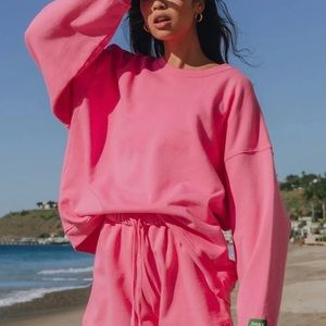 Daily Drills Pink Sweatshirt